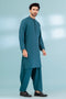 OCEAN-BLENDED-KURTA SHALWAR - (KSRS23-105)