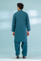 OCEAN-BLENDED-KURTA SHALWAR - (KSRS23-105)