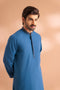 U-BLUE-BLENDED-KURTA SHALWAR - (KSRS24-002)