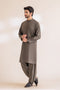 V-GREEN-BLENDED-KURTA SHALWAR - (KSRS24-005)