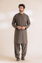 V-GREEN-BLENDED-KURTA SHALWAR - (KSRS24-005)