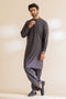 B-SAND-BLENDED-KURTA SHALWAR - (KSRS24-032)