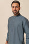 SPRUCE-YARN DYED-KURTA SHALWAR - (KSRW23-006)