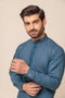 TURKISH-BLENDED-KURTA SHALWAR - (KSRW23-040)