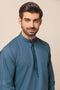 TURKISH-BLENDED-KURTA SHALWAR - (KSRW23-040)