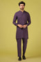 R-GREEN-COTTON-Kurta Pajama Trouser - (KSS23-007)