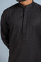 BLACK-BLENDED-KURTA SHALWAR (KSS23-018)