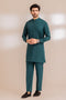 EMERALD-BLENDED-Kurta Pajama Trouser - (KSS23-034)