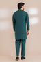 EMERALD-BLENDED-Kurta Pajama Trouser - (KSS23-034)