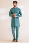 S-GREEN-BLENDED-KURTA PAJAMA TROUSER - (KSS24-001)