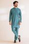 S-GREEN-BLENDED-KURTA PAJAMA TROUSER - (KSS24-001)