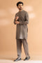 FLINT-RIB DOBBY-KURTA PAJAMA TROUSER - (KSS24-016)