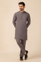 T-GREY-BLENDED-Kurta Pajama Trouser - (KSW23-003)