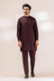 M-OAK-BLENDED-Kurta Pajama Trouser - (KSW23-008)