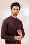 M-OAK-BLENDED-Kurta Pajama Trouser - (KSW23-008)