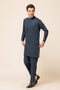 PR-BLUE-BLENDED-KURTA SHALWAR - (KSW23-009)