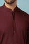 MAROON-BLENDED-Kurta Pajama Trouser - (KSW23-016)