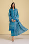 BLUE-JACQUARD-3 PIECE (RBN233P01)