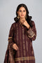 BROWN-JACQUARD-3 PIECE (RBN233P11)