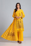 YELLOW-JACQUARD-3 PIECE (RBN233P20A)