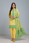 YELLOW-JACQUARD-3 PIECE (RBN233P23A)