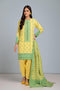 YELLOW-JACQUARD-3 PIECE (RBN233P23A)