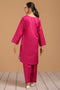 HOT-PINK-DOBBY-2 PIECE (SAS232P24)