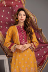 MUSTARD-LAWN-3 PIECE (SAS233P39)