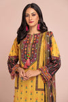 MUSTARD-LAWN-3 PIECE (SAS233P70)