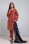 RED-JACQUARD-3 PIECE (SBN233P09)