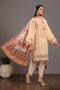 BEIGE-JACQUARD-3 PIECE (SV1NA233P2)