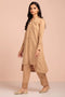 BEIGE-DOBBY-2 PIECE-SUIT (WHS222P08)